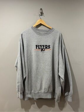 Vintage Philadelphia Flyers Majestic Crewneck Sweatshirt - XL - 90s NHL